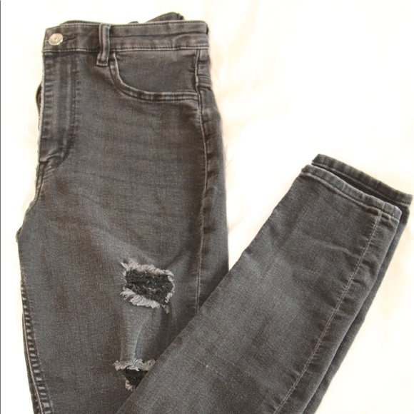 Black Ripped Jeans - Picture 4 of 4